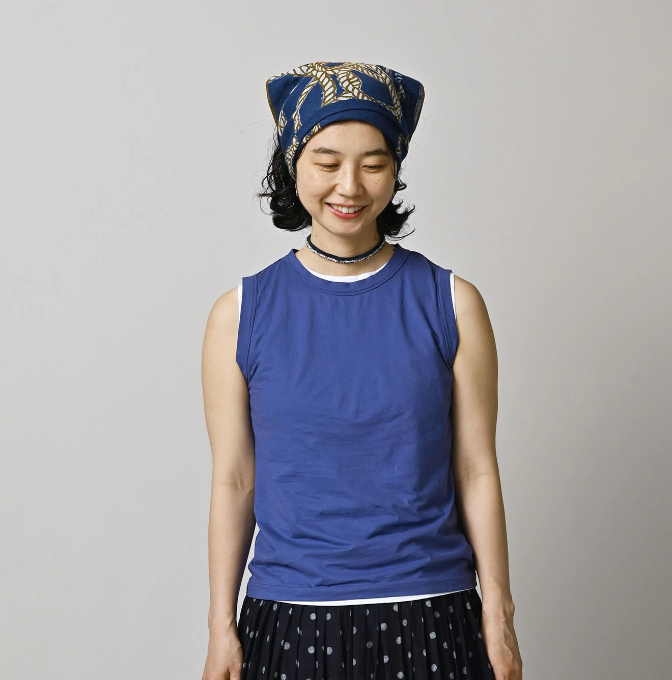 Supima Thin Tenjiku Camisole Female Model