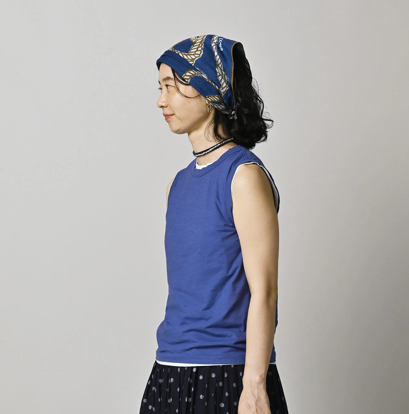 Supima Thin Tenjiku Camisole Female Model