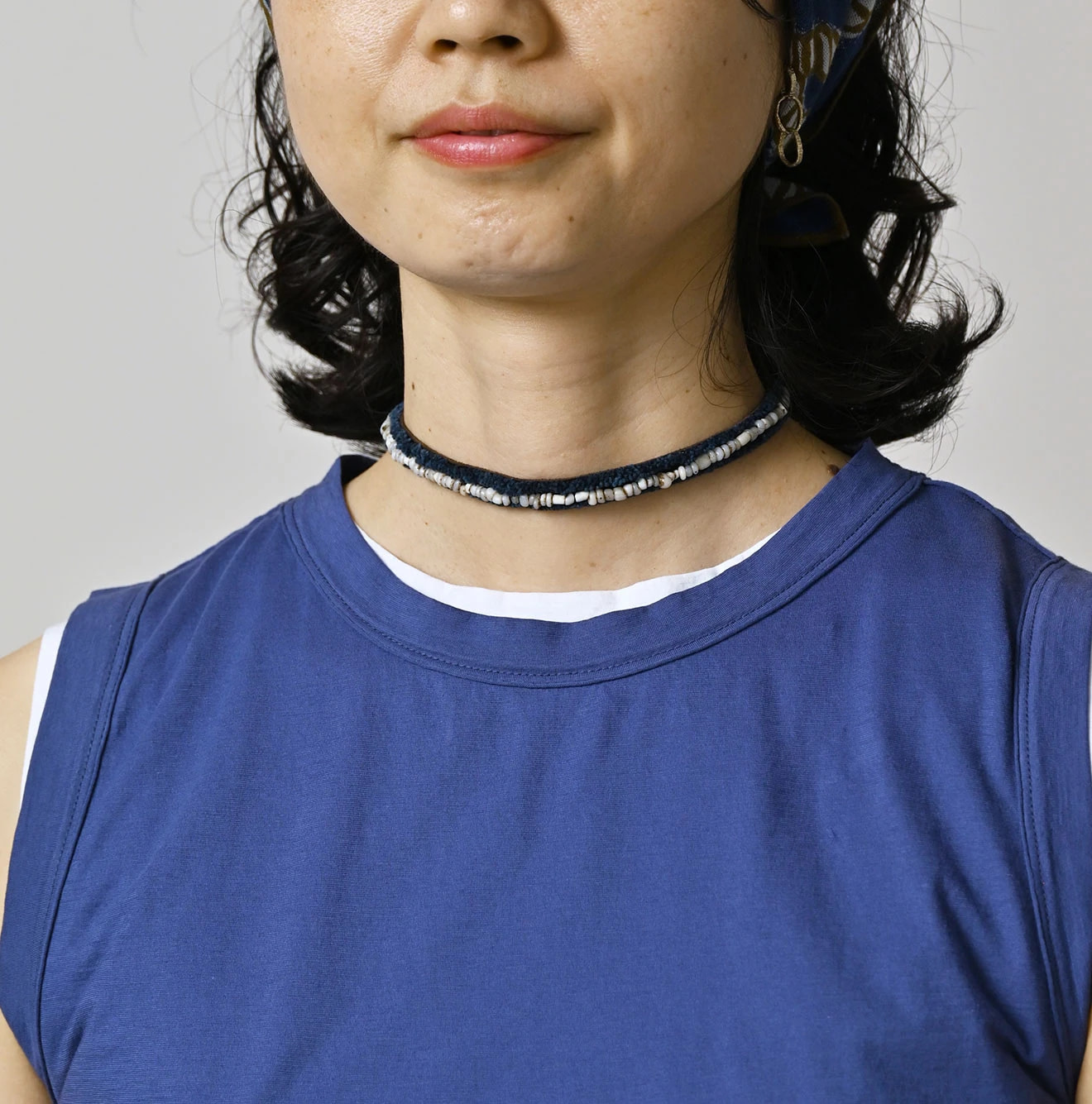 Supima Thin Tenjiku Camisole Detail
