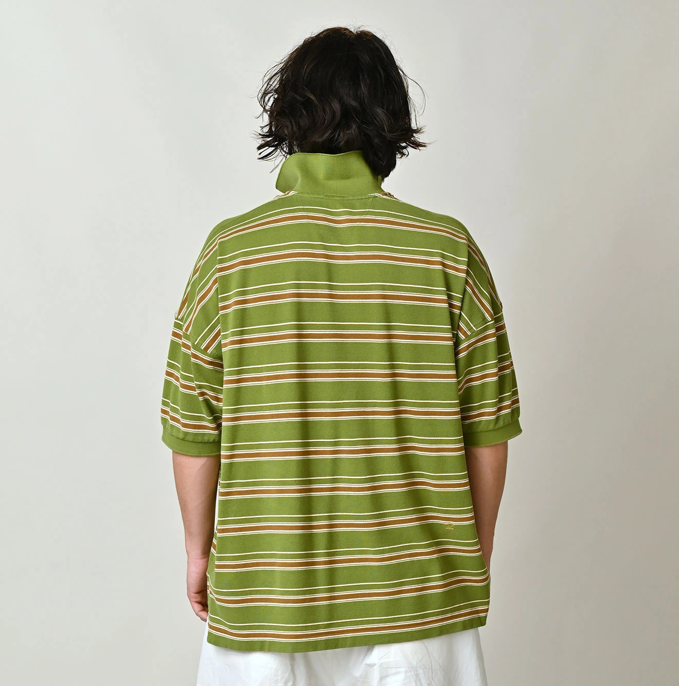 Striped KANOKO 908 Uma Polo Shirt Male Model