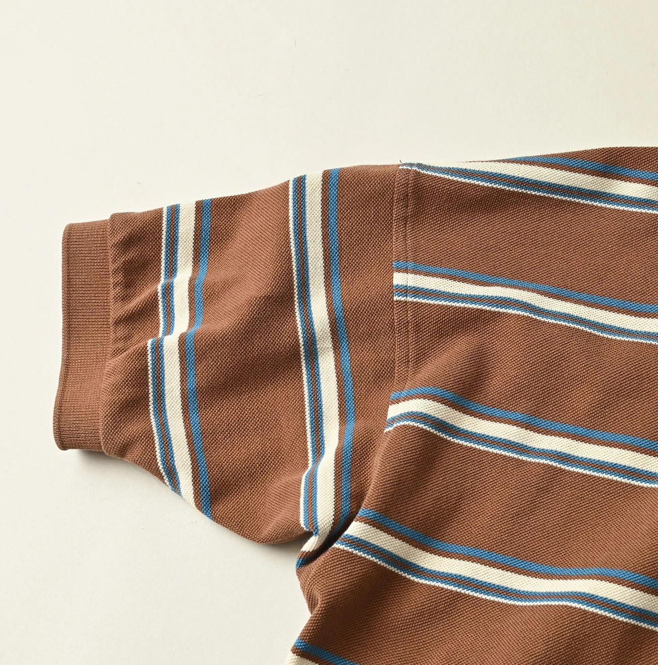 Striped KANOKO 908 Uma Polo Shirt Detail