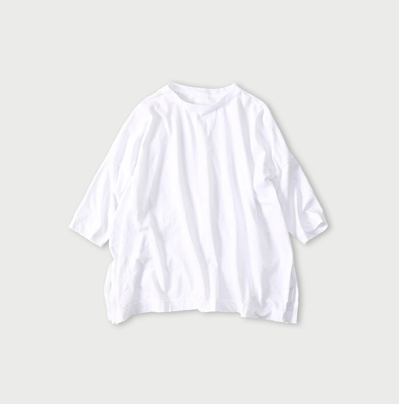 Tenjiku Big Slit T-shirt White