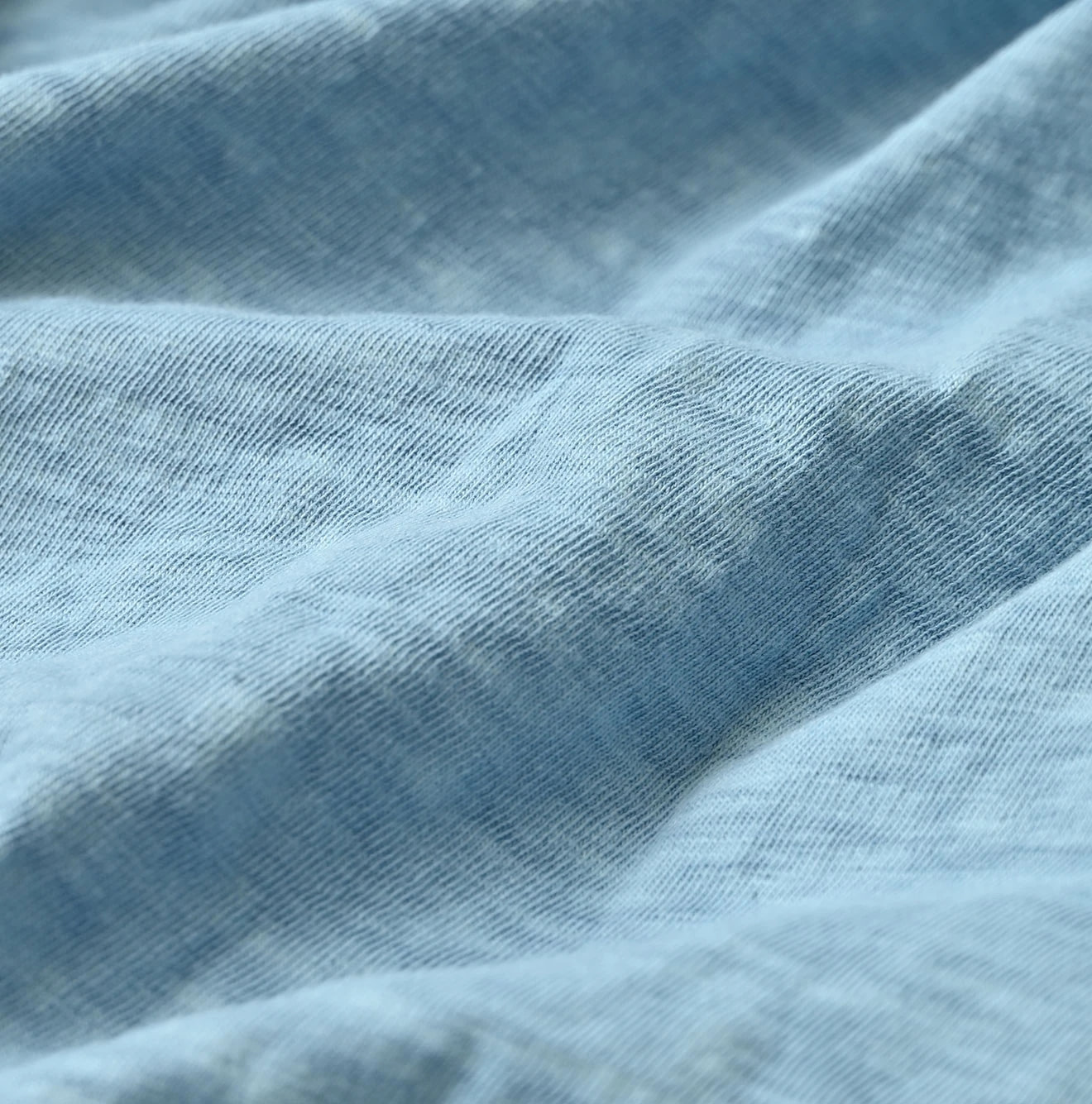 45 Plant Dyed Tenjiku Big Slit T-shirt Detail