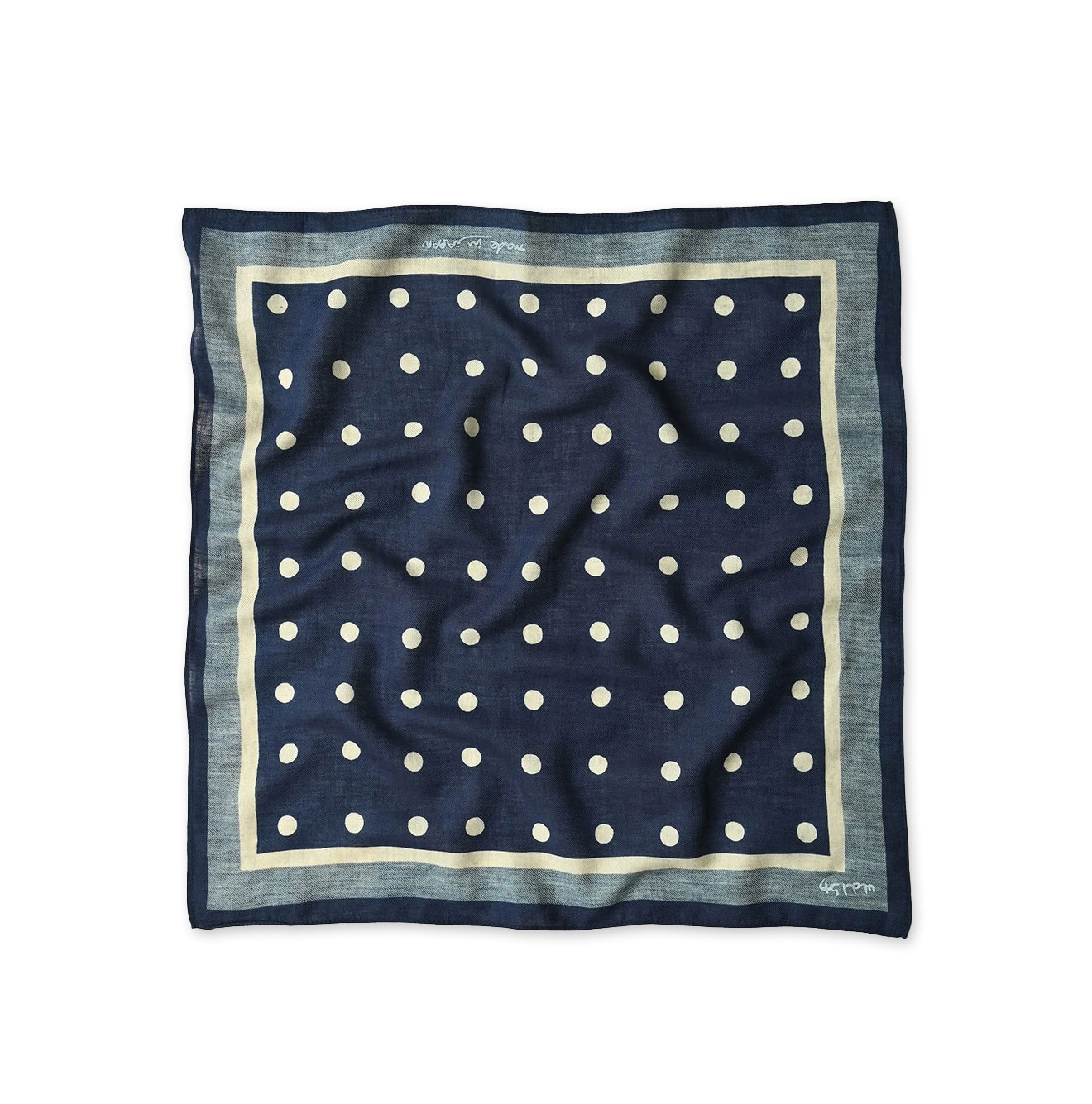 Indigo Australian Aya Polka Dot Bandana