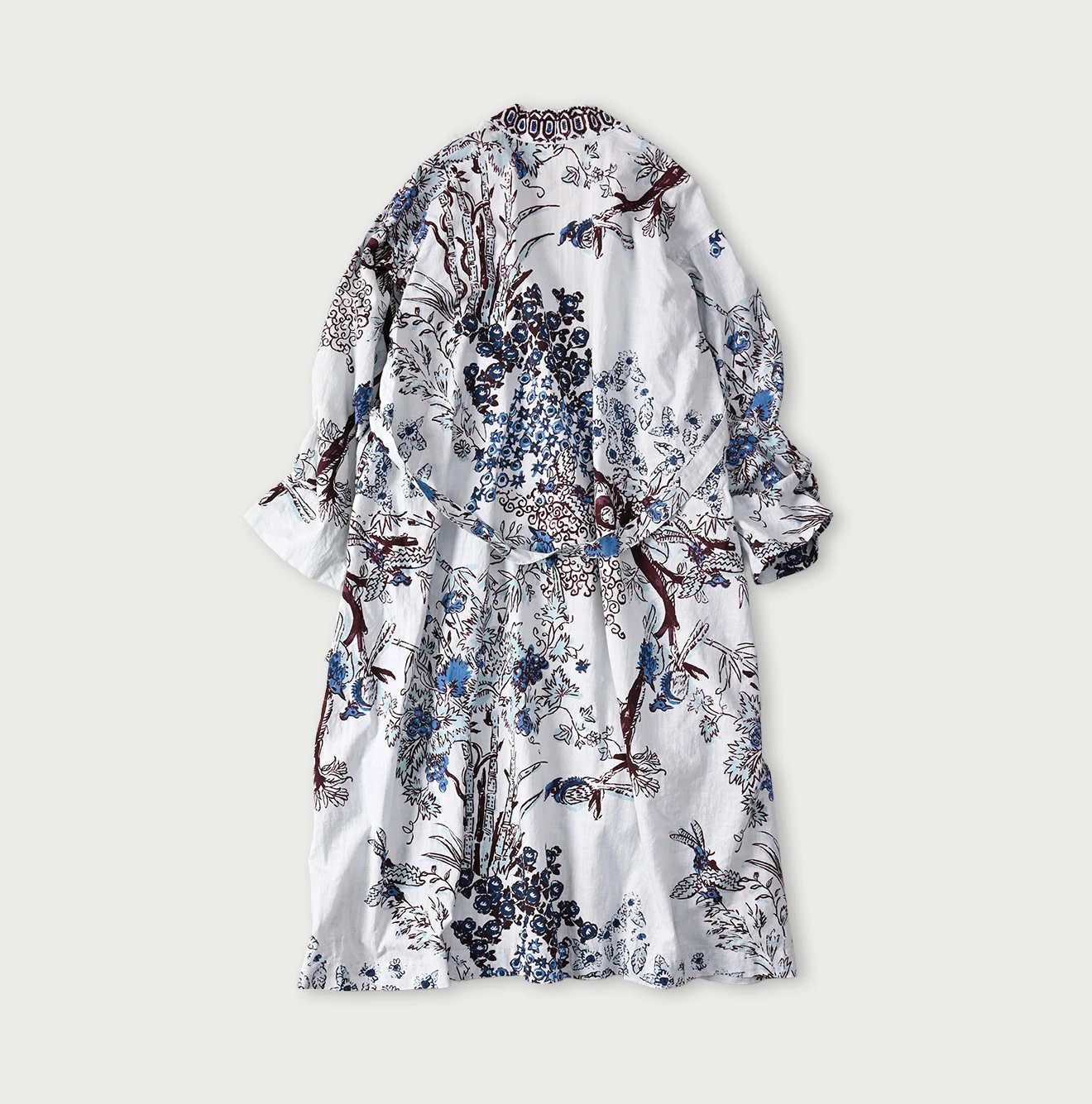 Indian Khadi Palampore Print Happie Long Back
