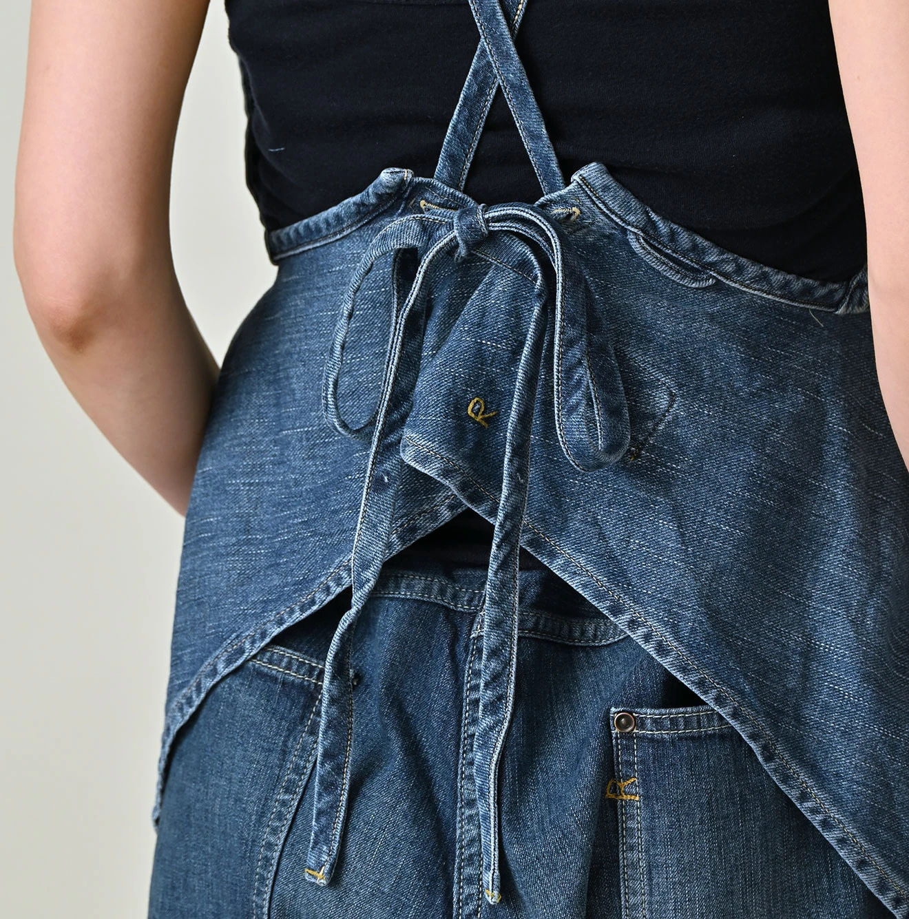 45 Petit Denim Tank Bra Zyu Detail