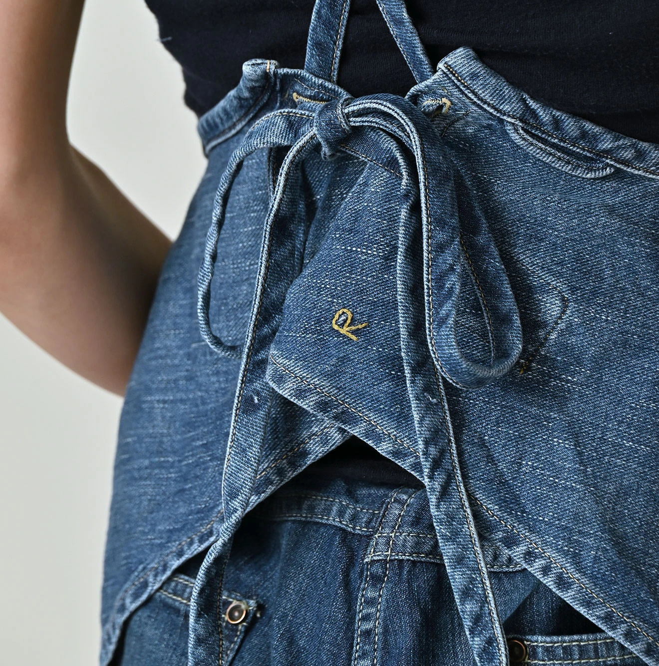 45 Petit Denim Tank Bra Zyu Detail