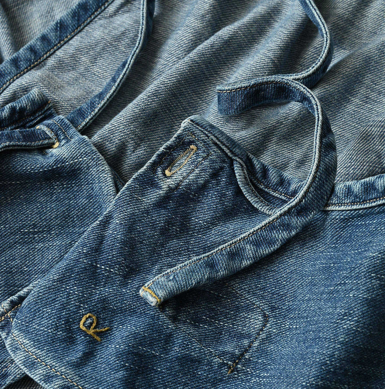 45 Petit Denim Tank Bra Zyu Detail