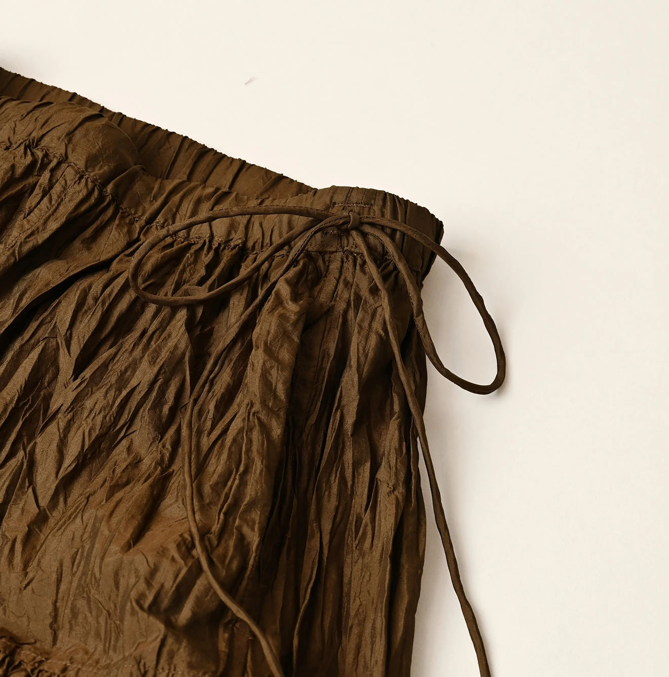 Chambray Silk KushuKushu Skirt Detail