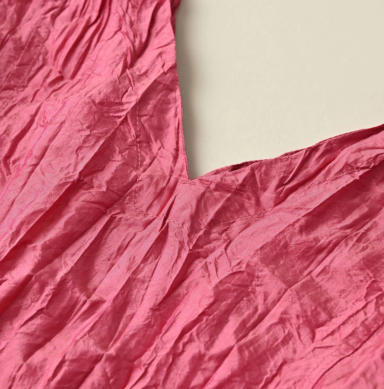 Chambray Silk KushuKushu Dress Detail