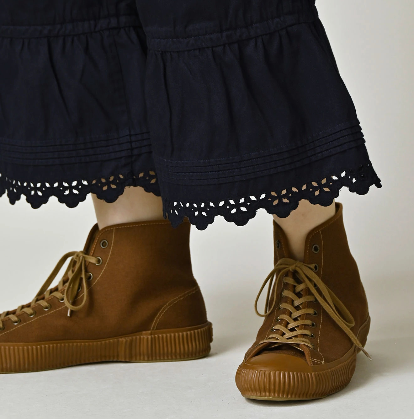 Horizontal Satin Petit Pants Detail