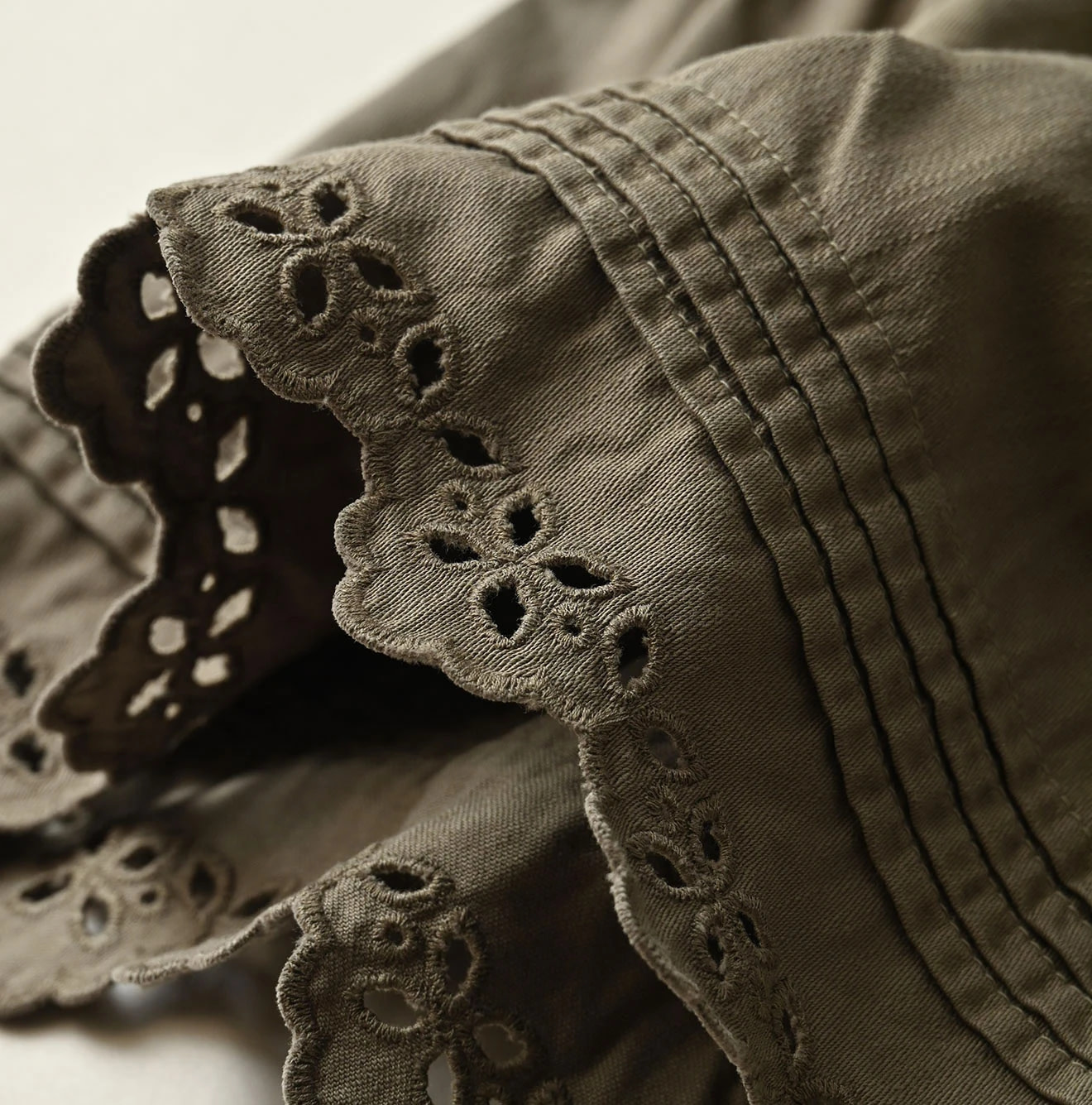 Horizontal Satin Petit Pants Detail