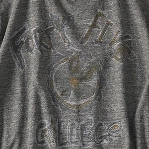 23 Gray Tweed Top