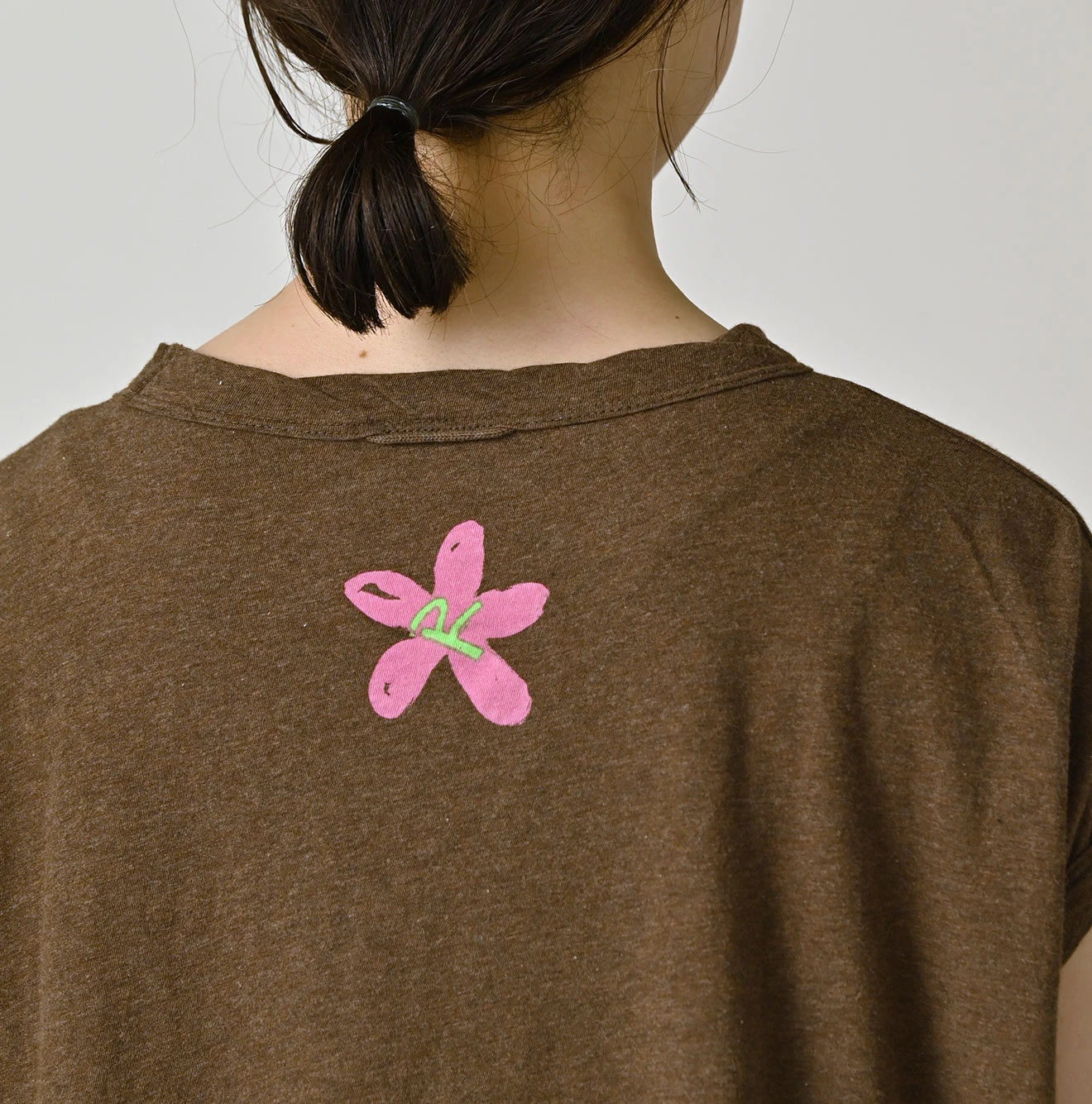 Top Thin Tenjiku Hippie Flower M Camisole Detail