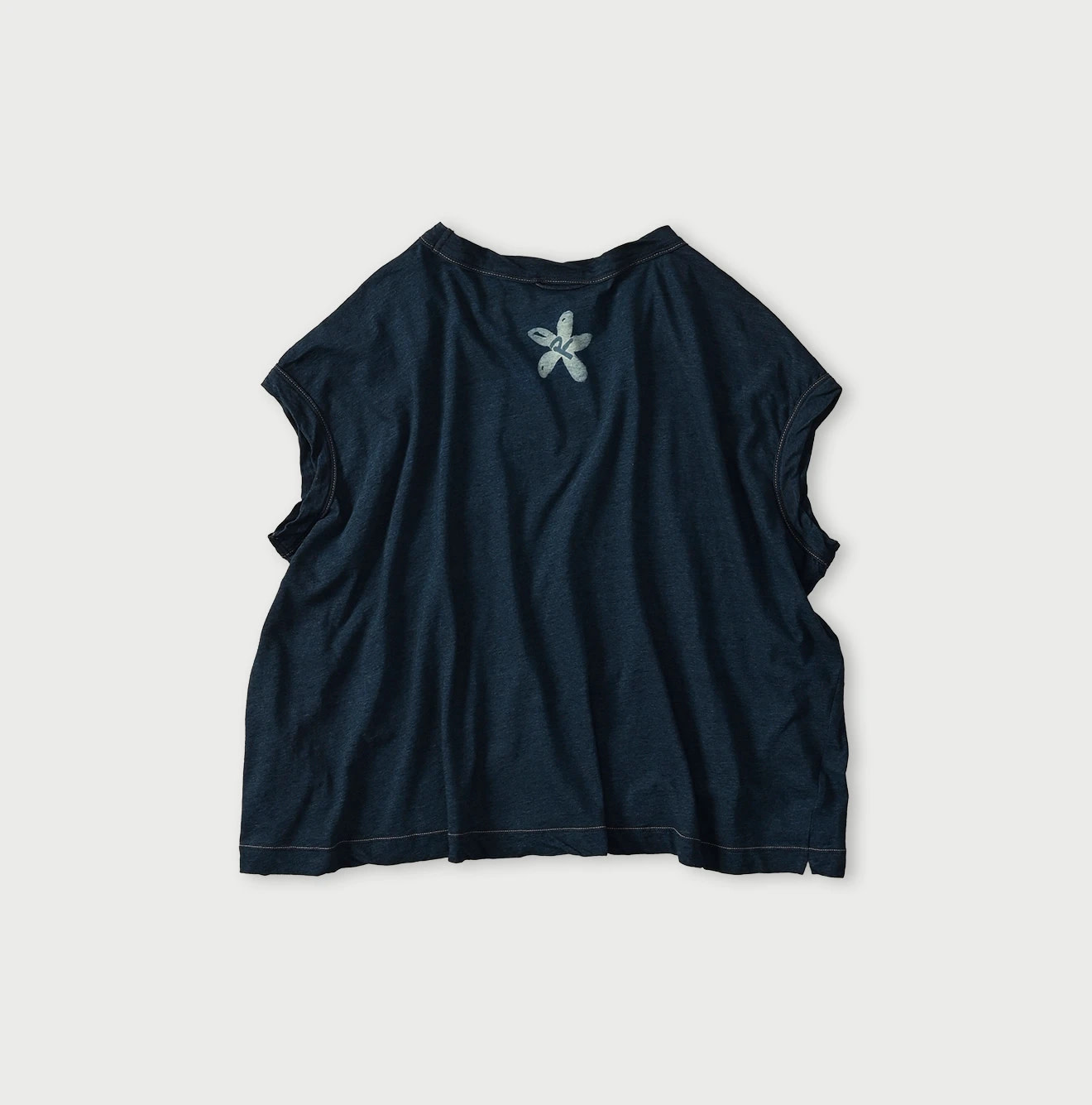 Indigo Thin Tenjiku Hippie Flower M Camisole Back