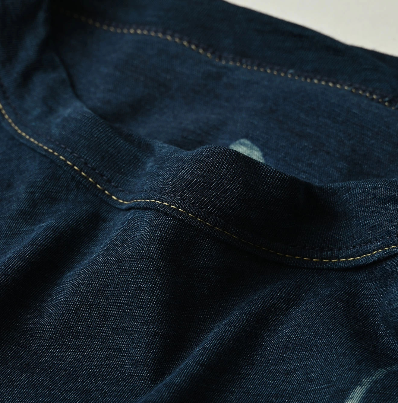 Indigo Thin Tenjiku Hippie Flower M Camisole Detail