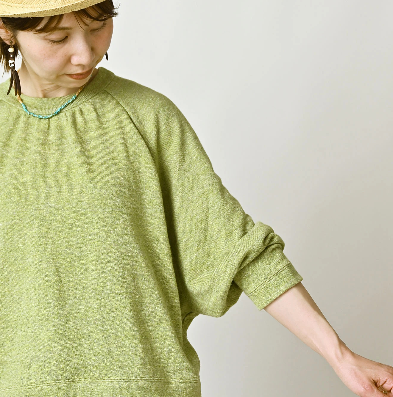 Mont Saint Super Gauze Dolman Sleeve Detail