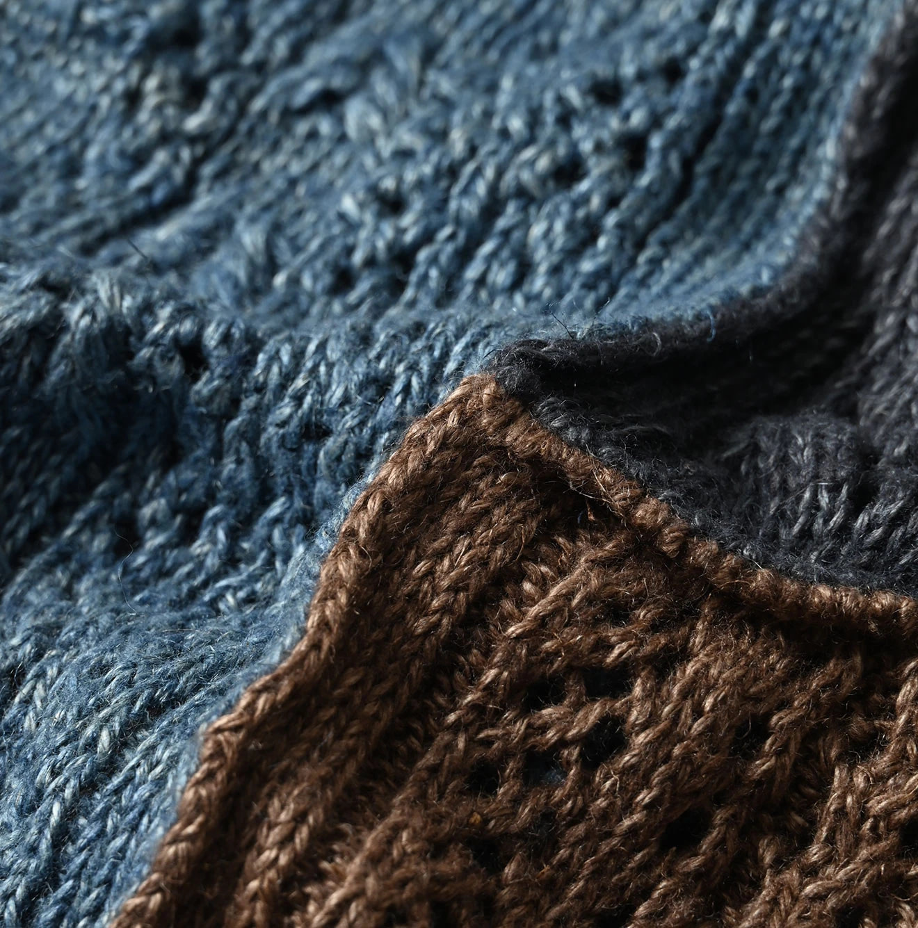 Linen Patchwork Vest Detail