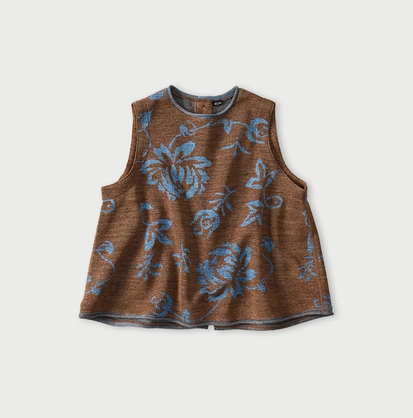 LeiLei Aloha Jacquard Camisole Brown Base