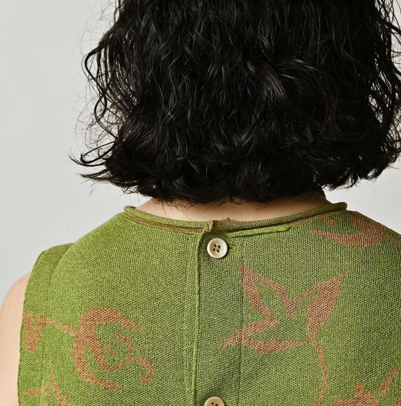 LeiLei Aloha Jacquard Camisole Detail