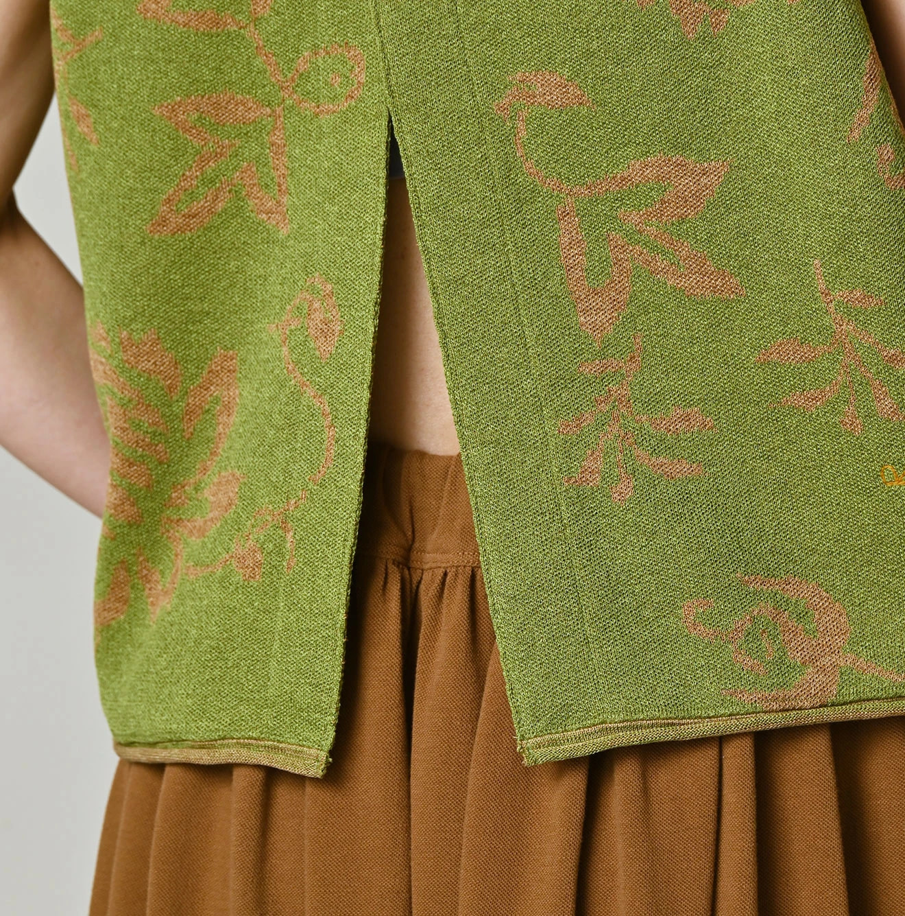 LeiLei Aloha Jacquard Camisole Detail