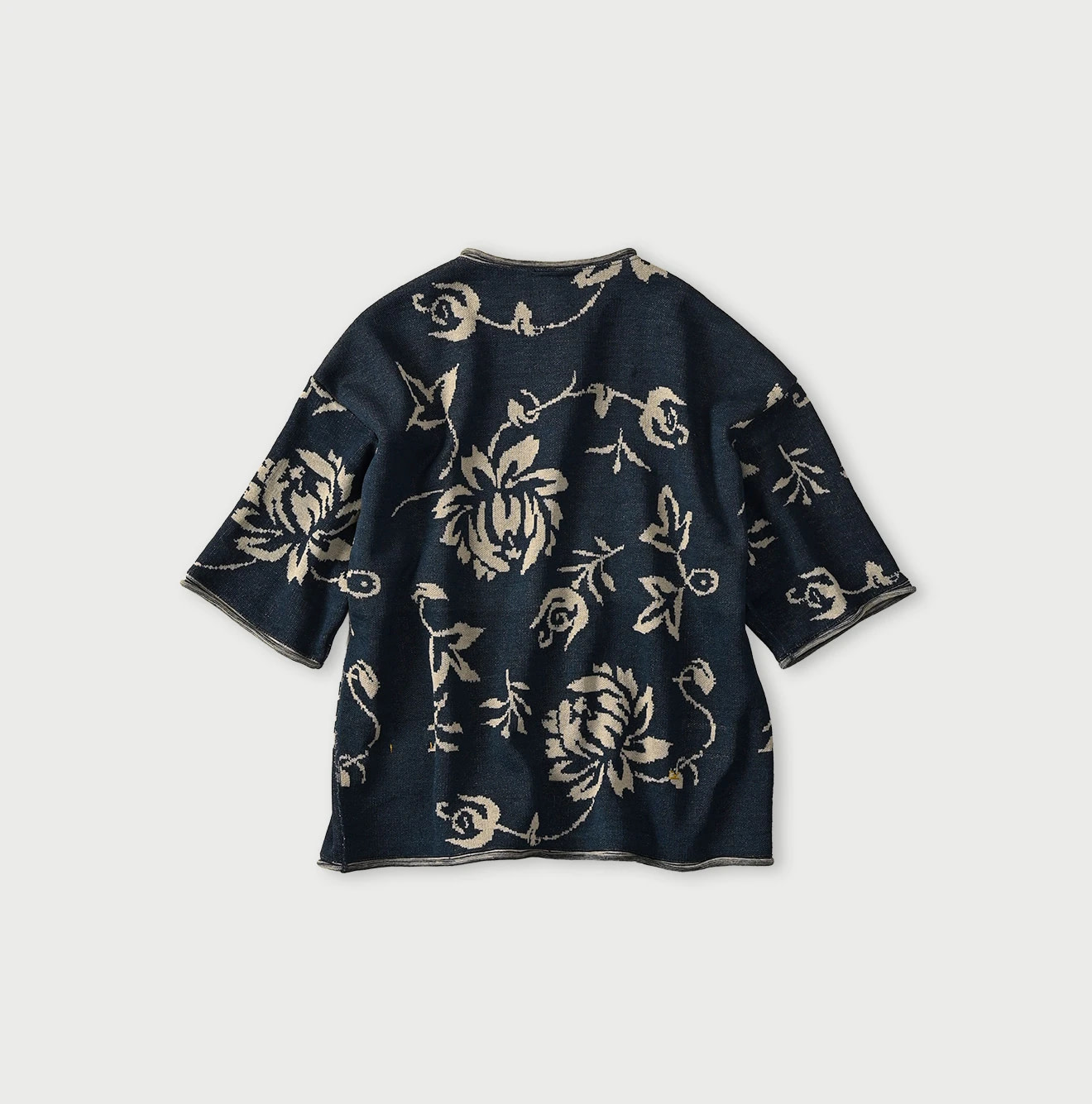 Indigo LeiLei Aloha Jacquard T-shirt Back