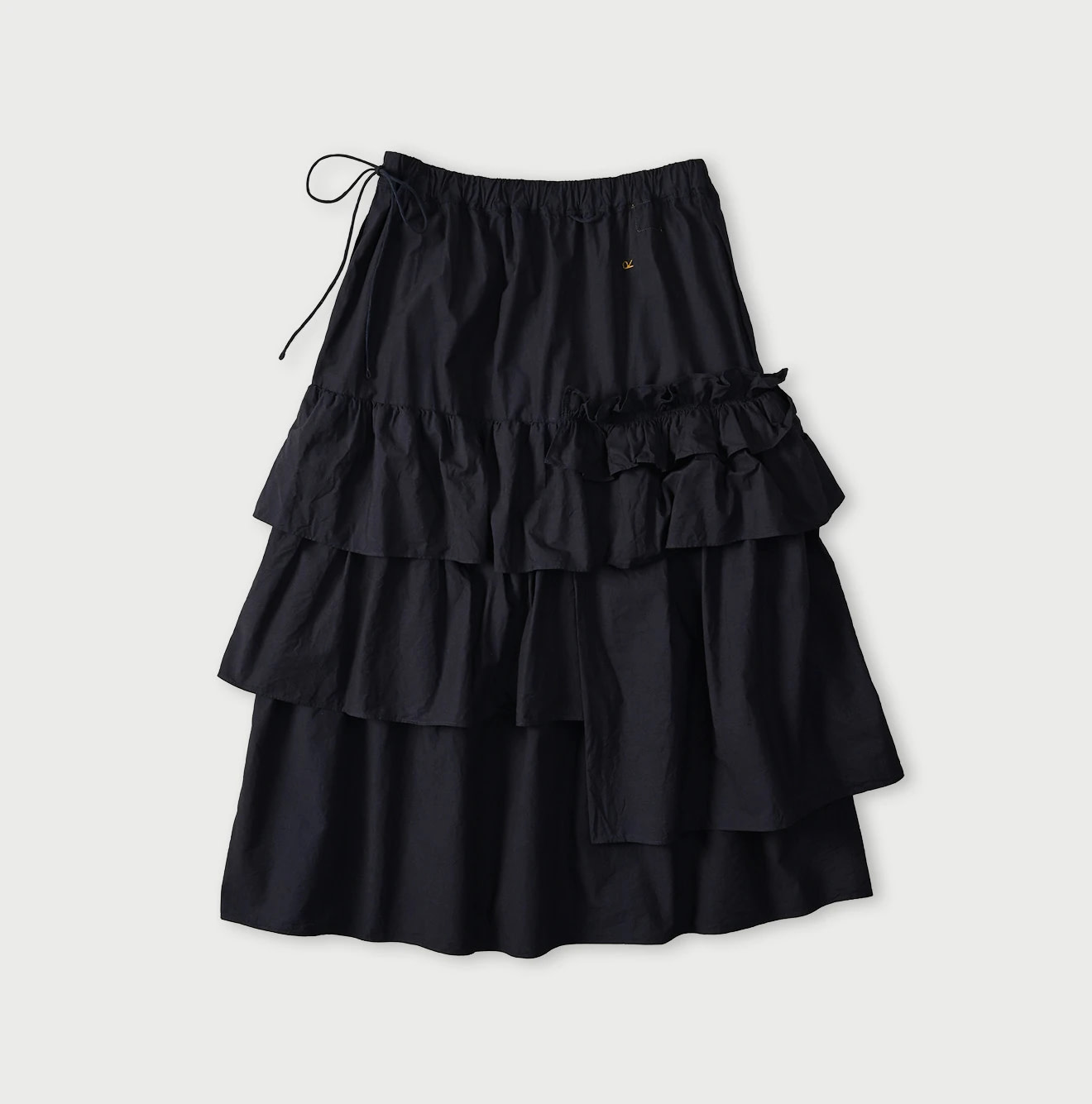 Indigo Batiste Tiered Skirt Back