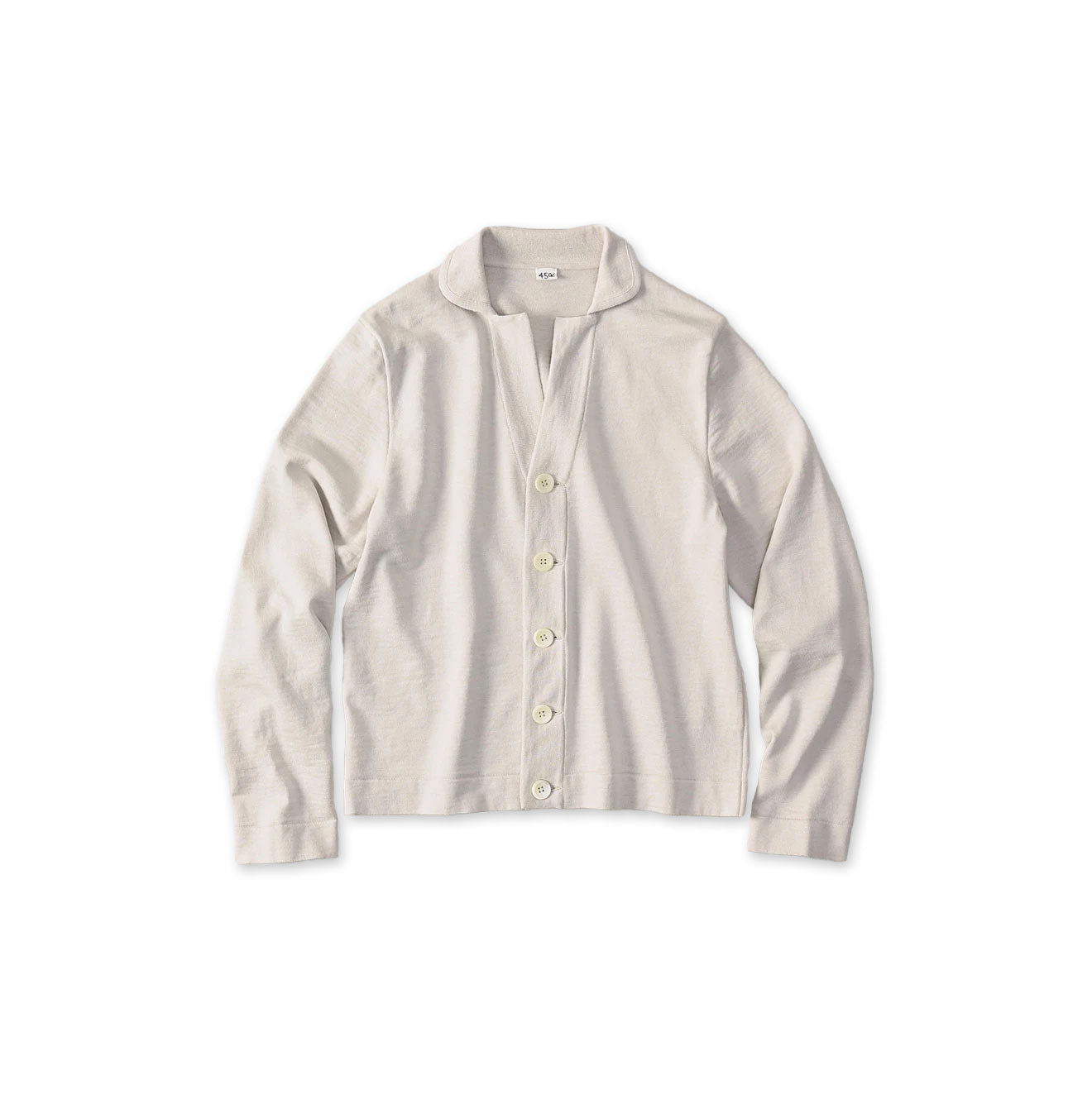 Supima Knitsew Cardigan Antique White