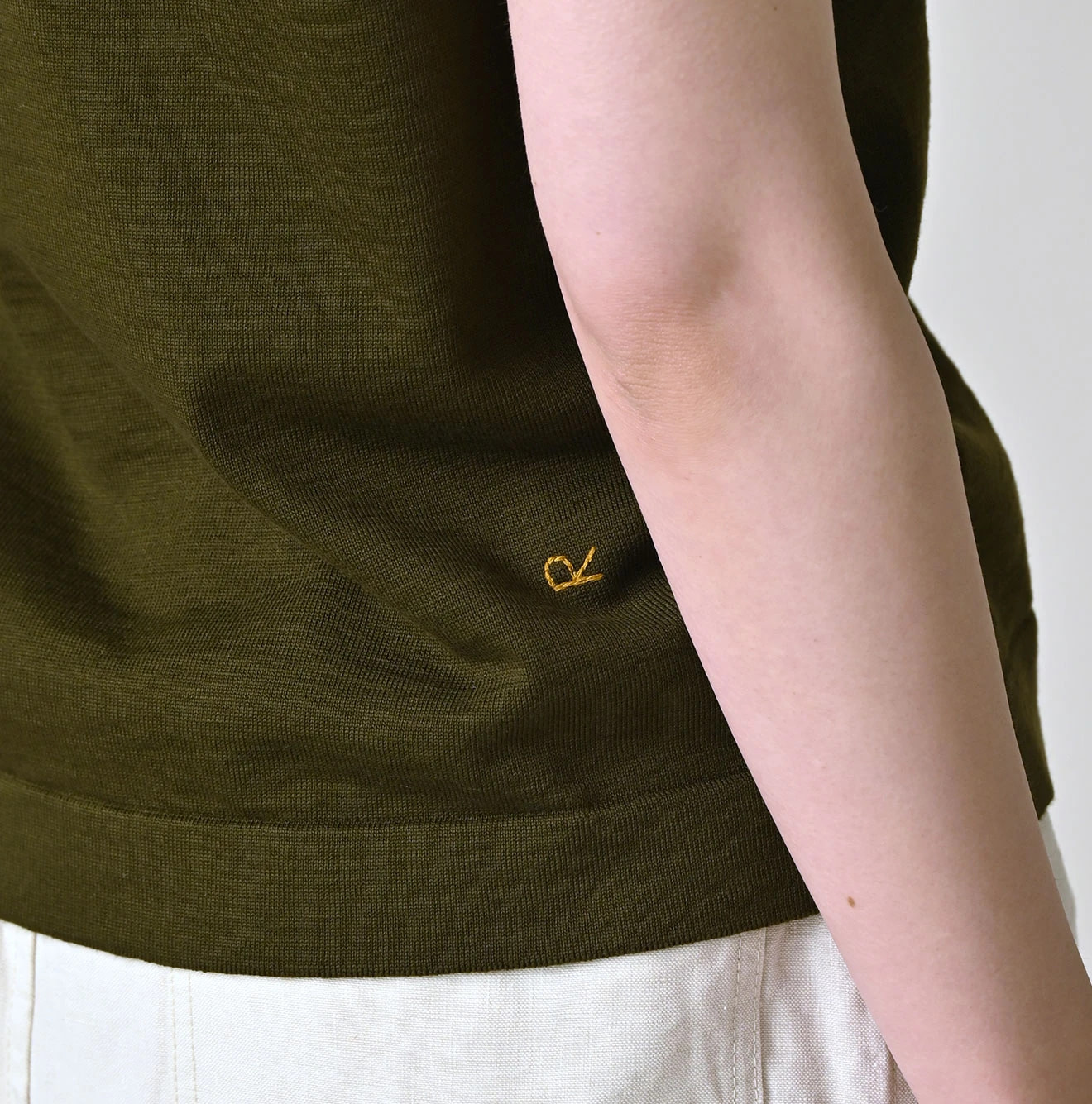Supima Knitsew Camisole Detail