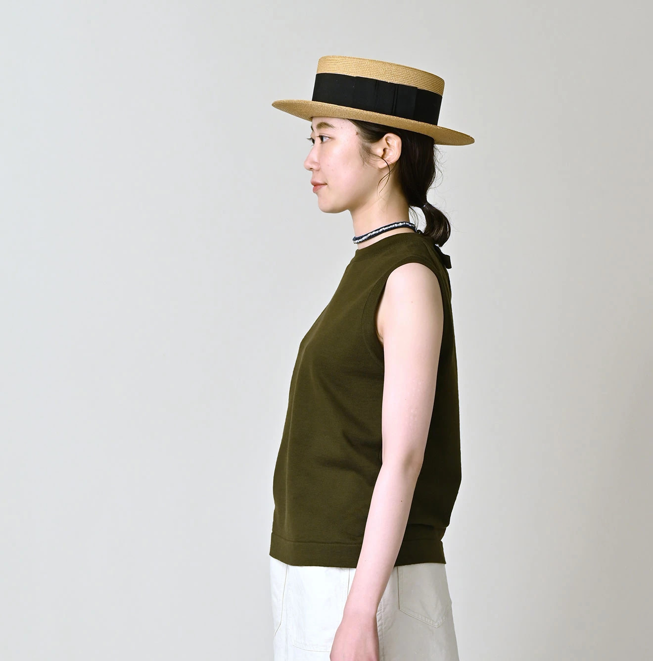 Supima Knitsew Camisole Female Model