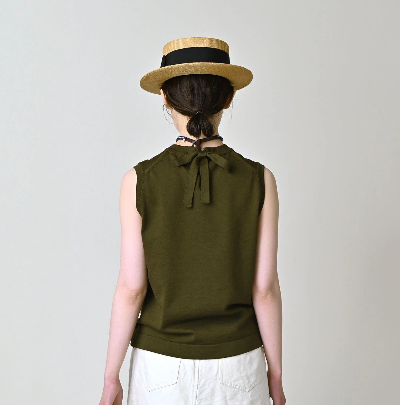 Supima Knitsew Camisole Female Model