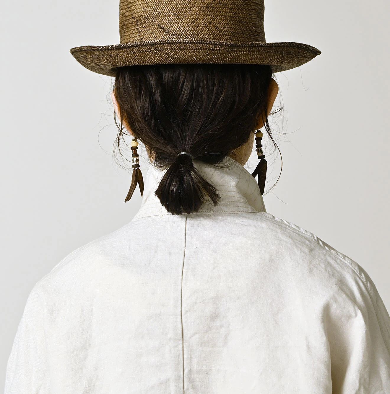 Linen Cloth 908 Uma Jacket Detail