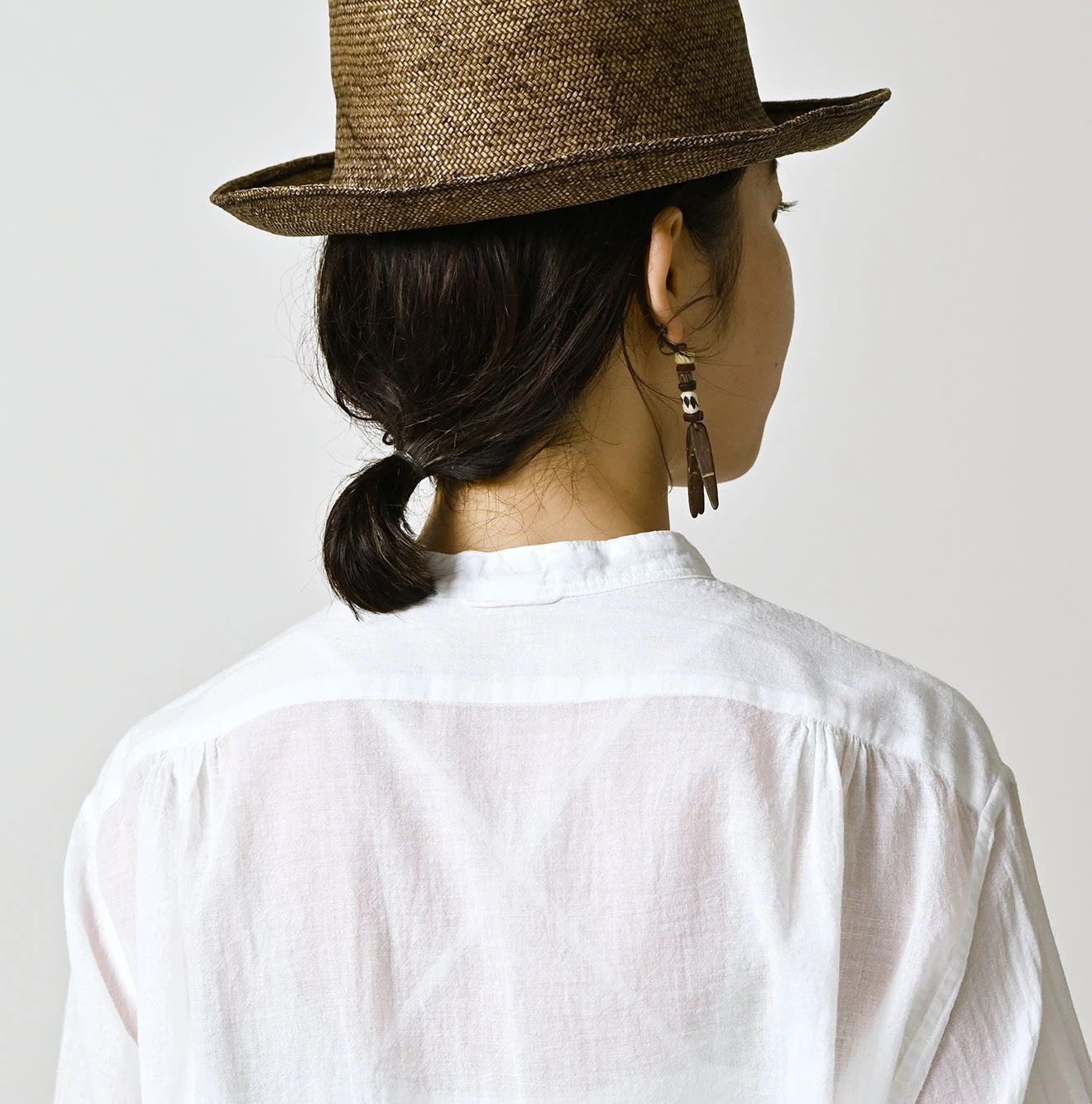45 Gauze 908 Henley Shirt Detail