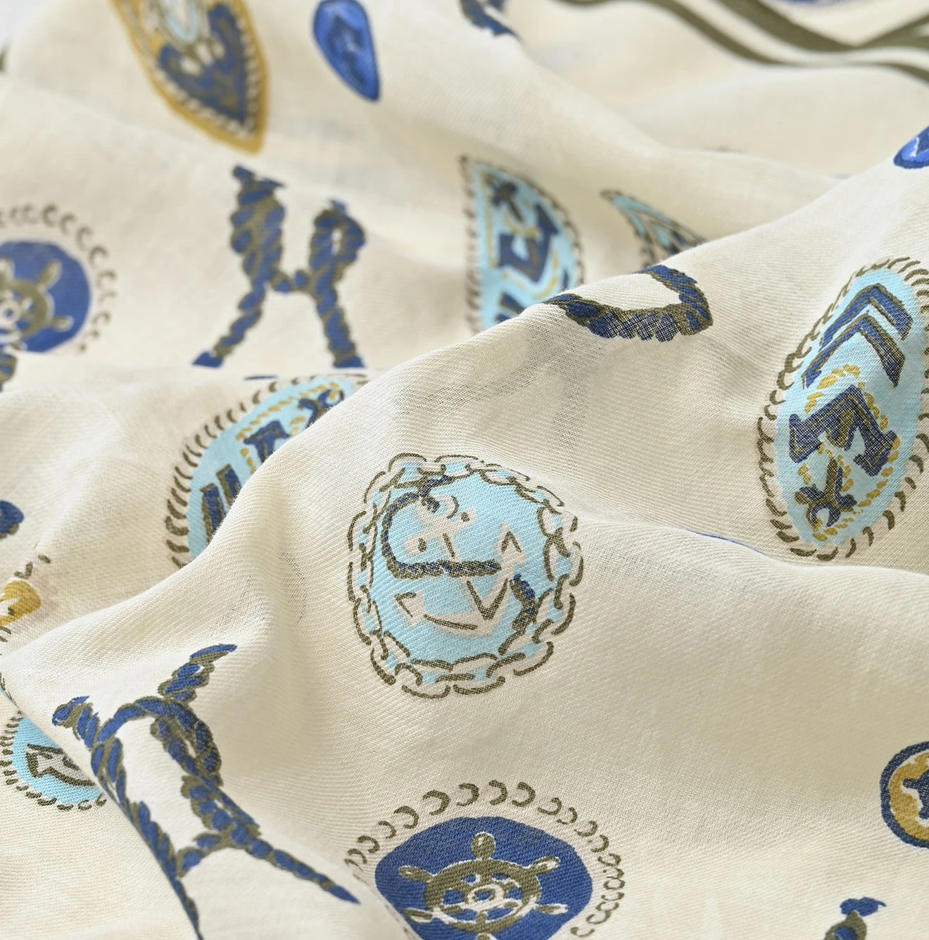 Medal Print Big Wakame Detail