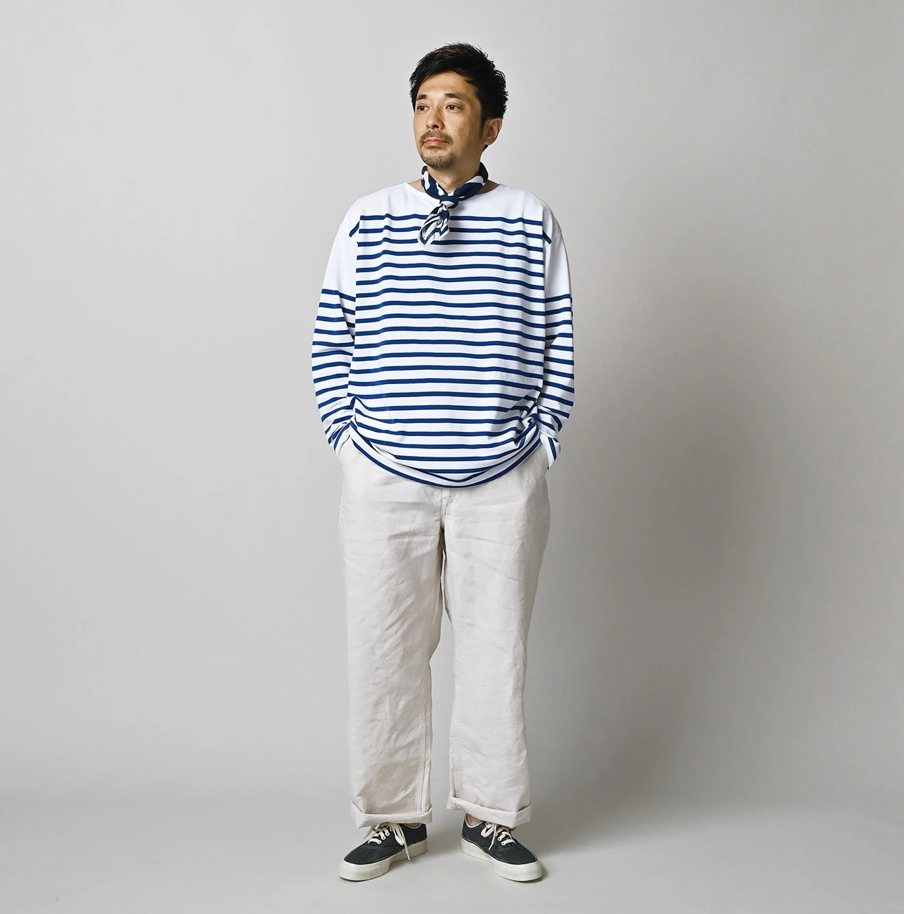 Basque 908 Ocean T-shirt Male Model
