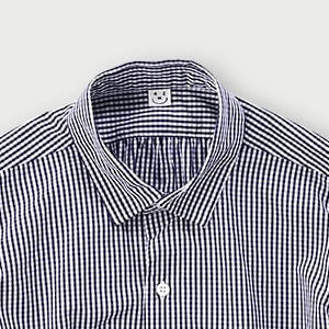 75 Navy Gingham