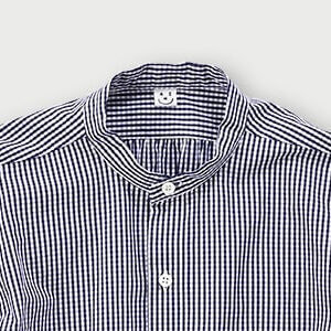 75 Navy Gingham