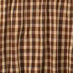 Indian Zakkuri Cotton Flannel Smock Dress Beige