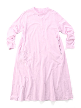 Dozume Tenjiku Cotton 45 star Dress pink