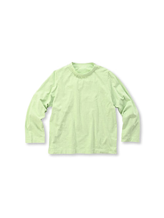 Dozume Tenjiku Cotton Square T-shirt Light Green