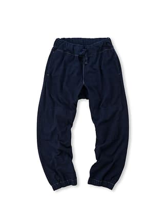Indigo Dekoboko Tenjiku Cotton 908 Sweat Pants (Size 1, 2) Dark Indigo