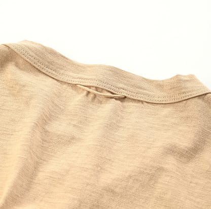Tenjiku Cotton 908 Ocean Short Sleeve T-shirt Detail