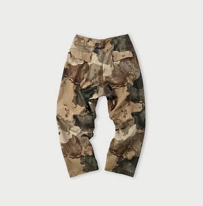 Seven Oceans Camouflage 908 Cotton Pants Back