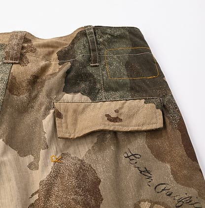 Seven Oceans Camouflage 908 Cotton Pants Detail