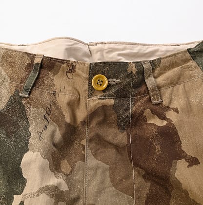 Seven Oceans Camouflage 908 Cotton Pants Detail