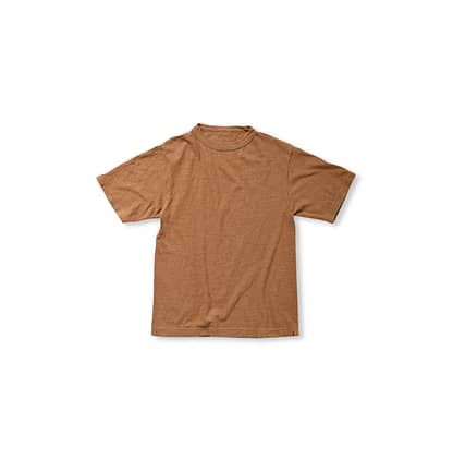 World Cotton 908 45 Star T-shirt Cha-merican Brown
