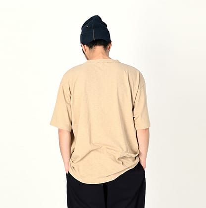 Tenjiku Cotton 908 Ocean Short Sleeve T-shirt Male Model