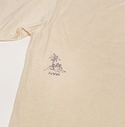World Cotton 908 45 Star T-shirt Suvin Detail