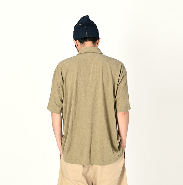 Top 908 Tenjiku Cotton Ocean Polo Shirt Male Model