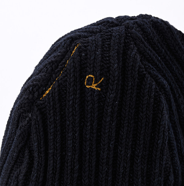 Indigo 45 Star Knit Cap Detail